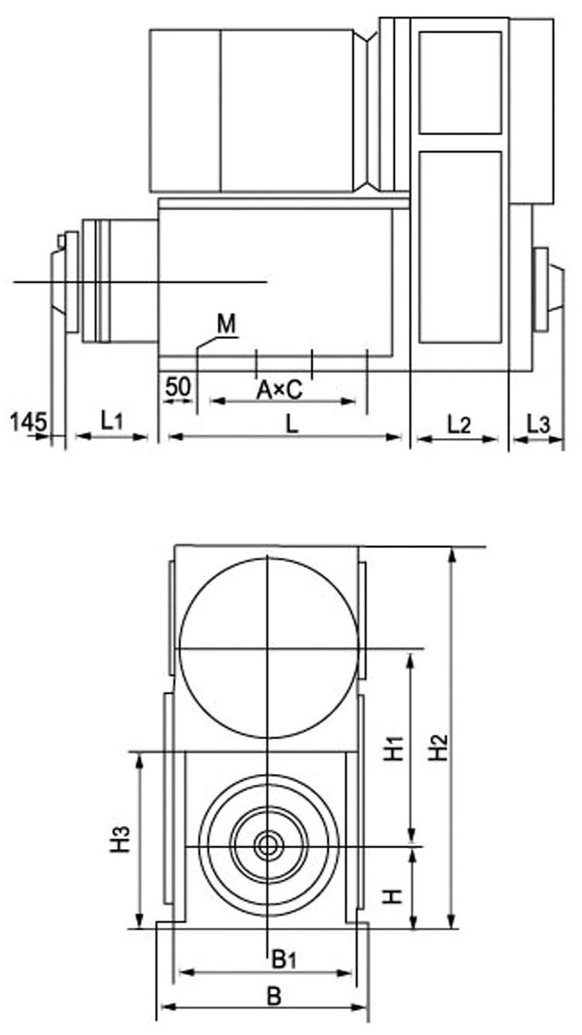1TA系列鏜削頭圖紙